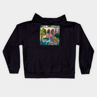 Vacation in Morocco Kids Hoodie